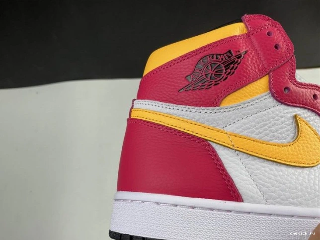 Chep Onekick Air Jordan High Red OGLight Fusion 555088-603 1 0709